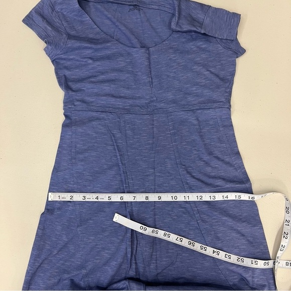 Toad&Co Organic Cotton Blend Blue Dress Size XS - Picture 9 of 11